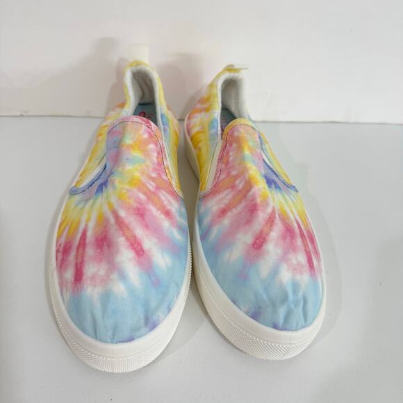 Skechers Street Poppy Tie Dye Memory Foam Hippie Hype Slip On Sneakers Size 10 - Picture 7 of 10